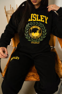 Paisley University Tracksuit - Black