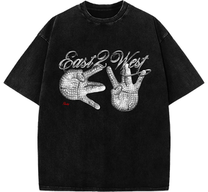 East2West Hand Heavy-Tee