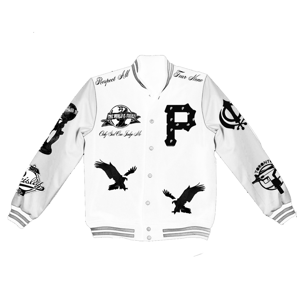 Paisley Varsity Jacket